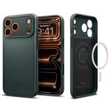 Spigen Thin Fit (MagFit) mobiele telefoon behuizing 16 cm (6.3") Hoes Donkergroen