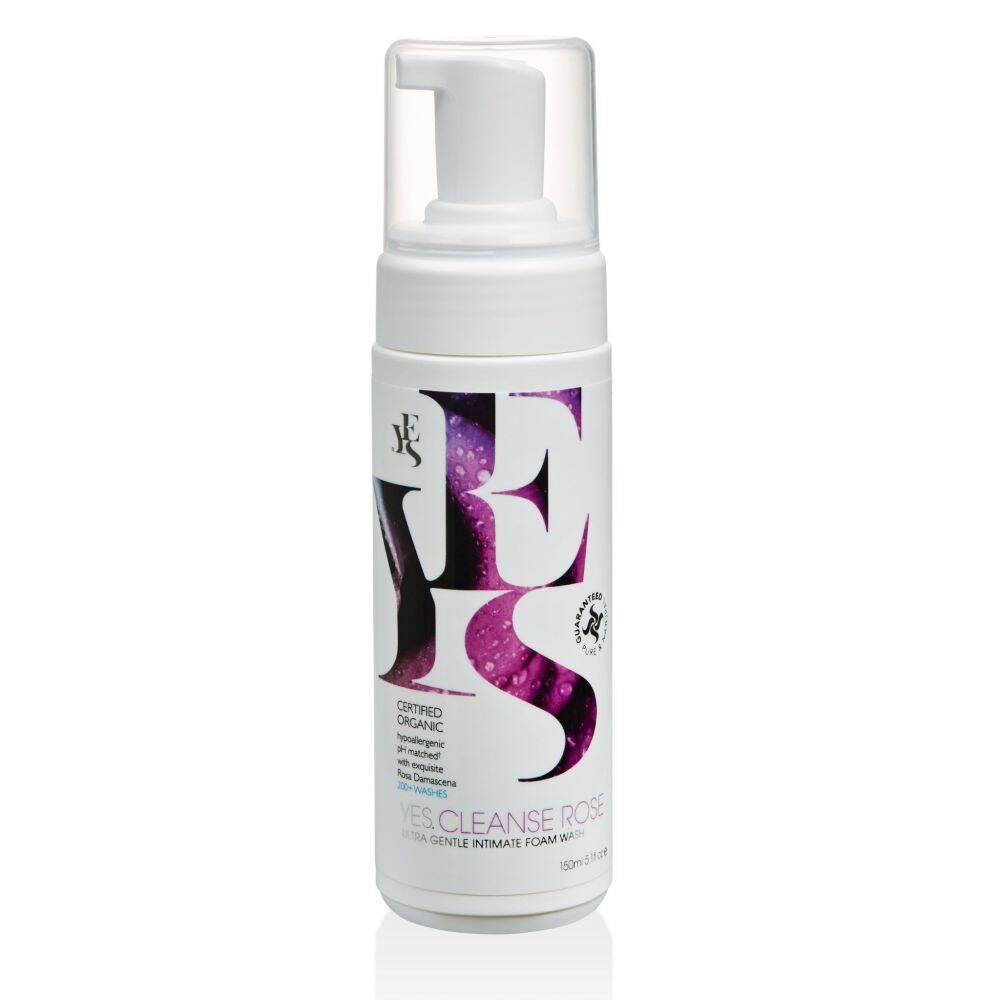 Yes® Cleanse Rose Ultra Gentle Intimate Foam Wash 150 ml