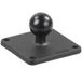RAM Mounts RAM-B-202U-2525 Noir Aluminium Carré 63,5 x 63,5 mm