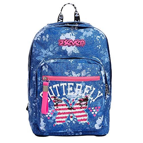 Seven Rugzak Extra Fit Flying Dreams, Blauw