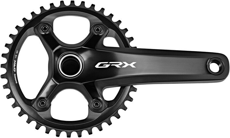 Shimano GRX FC-RX810 Crankset - 1x11 - 40T - Black