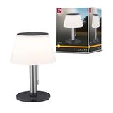Paulmann Lillesol Lampe de table solaire LED 3-Step-Dim IP44 3000K 45lm Acier inoxydable