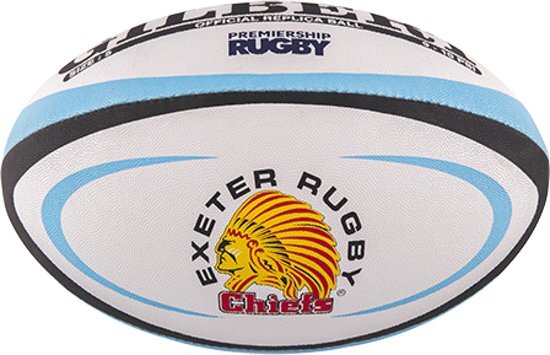 Gilbert Official Replica Exeter Rugbybal maat 5