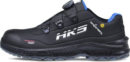 HKS Barefoot Feeling BFS 70 BOA S3 werkschoenen - Veiligheidsschoenen - S3 - Zwart - Maat 41