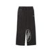 PUMA Wide Graphic broek Uniseks, Zwart, Maat L