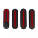 Xiaomi Covers en Reflectors Voor en Achter voor M365 en M365 Pro Step Rood