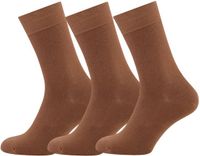 Bamboo Basics Bruine Sokken Beau - 3-pack - Maat 35-40 - Bamboe Sokken - Normale Sokken
