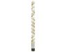 Decoris Mini kerstballen - 14x st - wol wit - D3 cm - kunststof