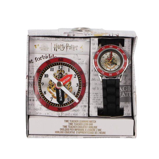 Accutime Harry Potter Time Teacher Educatief Horloge Leer Klokkijken Zwart