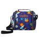 TOTTO Koeltas voor levensmiddelen, 8 liter, gemarkeerd model, 25 x 20 x 17 cm, lunchbox voor kinderen, 180 graden opening, draaggreep, verstelbare riem, bevestiging voor rugzak met wielen, blauw