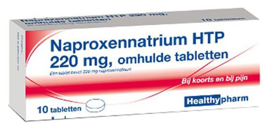 Healthypharm Naproxennatrium 220mg - 10 tabletten