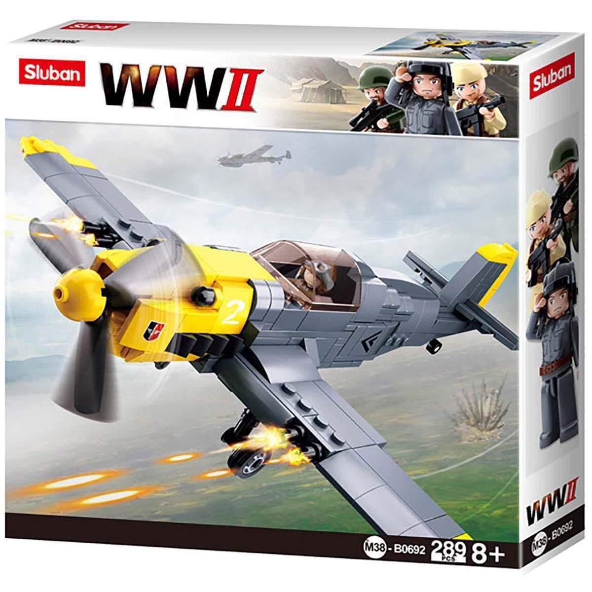 Sluban Klemmbausteine Army - Duits Jachtvliegtuig - 6938242955632