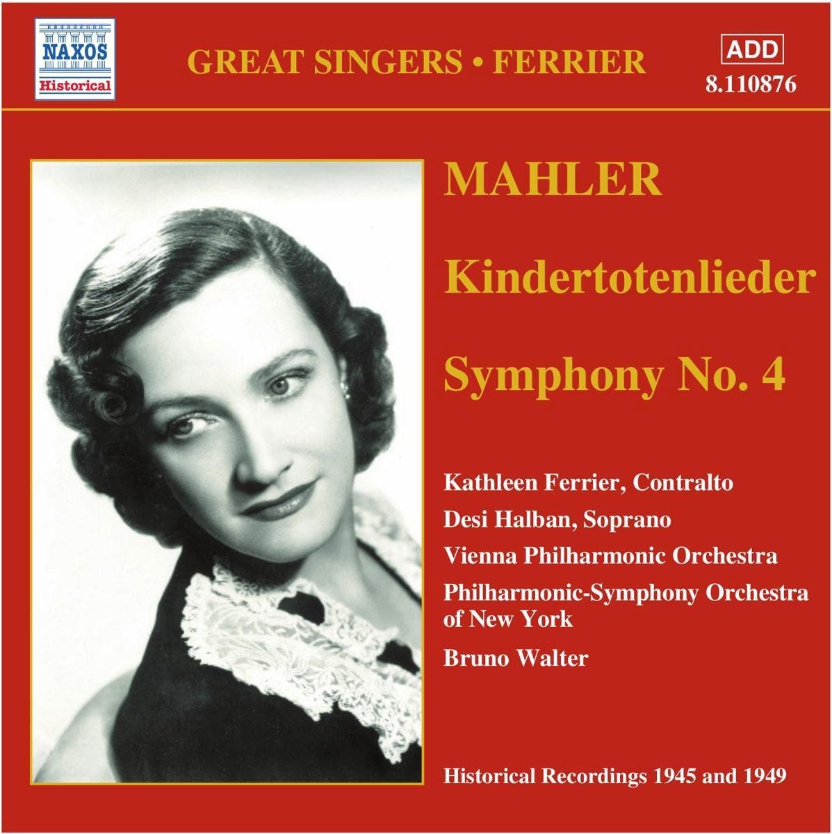 OUTHERE Ferrier: Kindertotenlieder