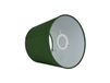 Watt & Veke Abat-jour droit basique, vert mousse, Ø 20 cm