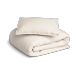 Garbo&Friends Housse de couette et taie d'oreiller Eggshell Muslin junior 100x130 cm/35x55 cm