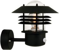 Nordlux Vejers Wandlamp met Sensor E27 Zwart