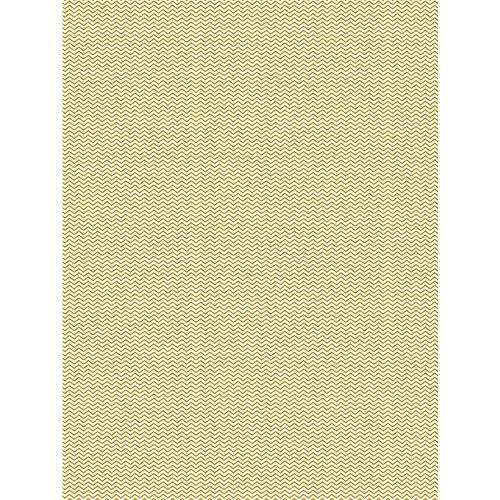 Decopatch Décopatch papier nr. 780 verpakking met 20 vellen (395 x 298 mm, ideaal voor uw papiermachés) beige goud, zigzag