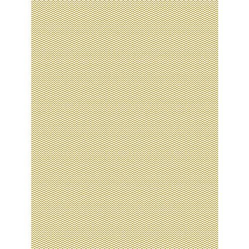 Decopatch Décopatch papier nr. 780 verpakking met 20 vellen (395 x 298 mm, ideaal voor uw papiermachés) beige goud, zigzag