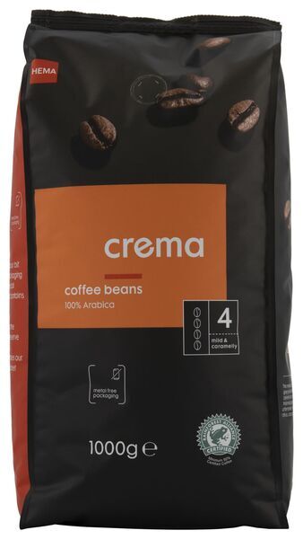 HEMA HEMA Koffiebonen Crema - 1000 Gram