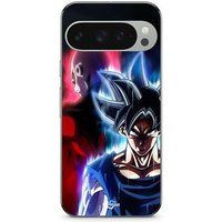 Maniacase Google Pixel 9 Pro Hoesje Dragon ball z super front zwart