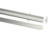 Gardinia Home Decor 5255 gordijnbenodigdheid, Aluminium, Grijs, 0.7 m