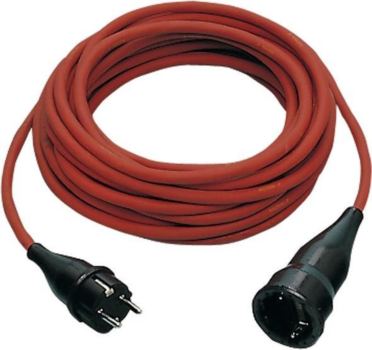 Schwabe 60272 Stroom Verlengkabel Rood 5.00 m