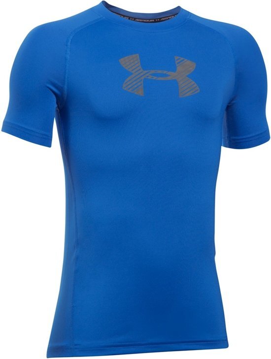 Under Armour - HeatGearÂ® Shortsleeve - Kinderen - maat 122-127