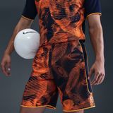 Nike Short d'Entraînement Dri-FIT Academy+ - Orange/Bleu/Blanc, pointure X-Large