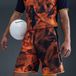 Nike Short d'Entraînement Dri-FIT Academy+ - Orange/Bleu/Blanc, pointure X-Large