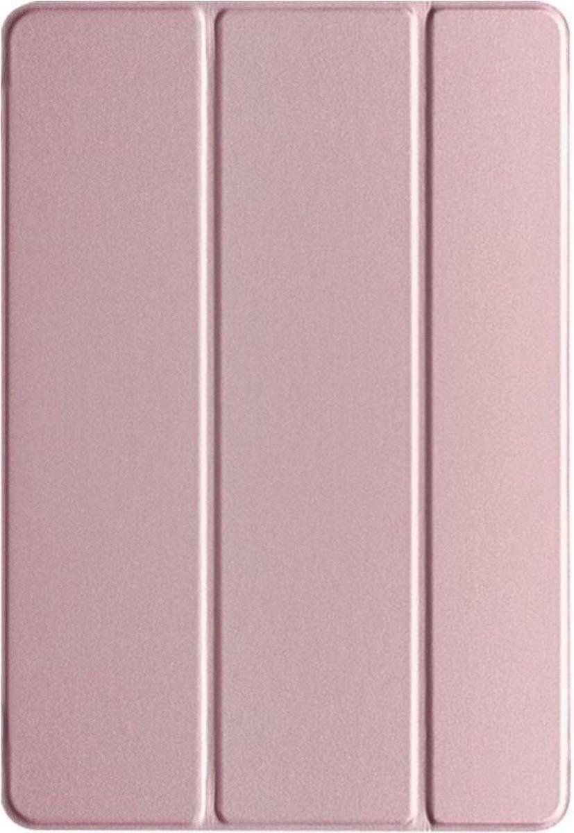 Apple iPad 10.2 2019 / 2020 Tri-Fold Book Case met Standaard Roze