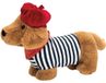 Teddy Hermann Claude Teckel Peluche 26 cm Brun