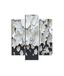 Homemania Wandafbeelding, 3 stuks, natuur, voor woonkamer, slaapkamer, meerkleurig, 57 x 0,3 x 60 cm, HM203MDF43, MDF