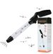 Knock Pest Control Insectenzuiger 1 stuk - Ongedierteval - Vlekvrij insecten en spinnen verwijderen - Extra lange zuigbuis - Zwart