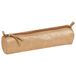 Clairefontaine 410028C - Ronde Schooletui Ø5,5x22cm, Goud Echt Lamsleer