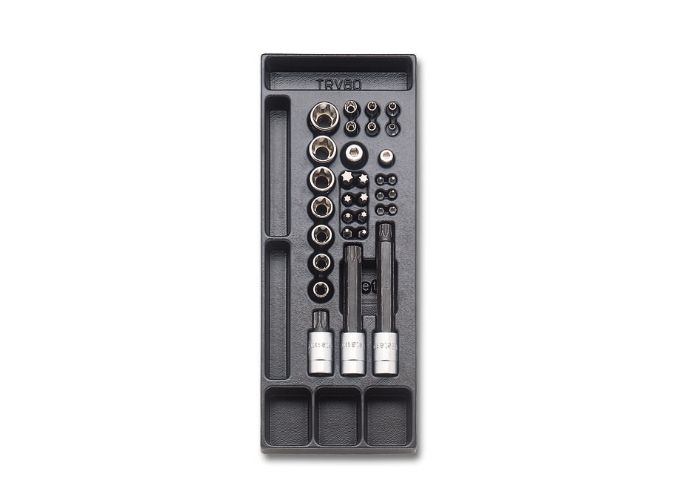 Beta T112 Harde voorgevormde inzetbakken met assortiment gereedschap - 024240112