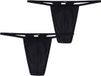 HOM G-String Plumes Zwart Heren