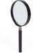 Benson Loupe - 10 cm - plastique - 21,5 x 10 x 1,5 cm - pour lecture de cartes et étude d'objets