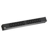 Bachmann 19 1HE 12x C13 1x aansluitblok