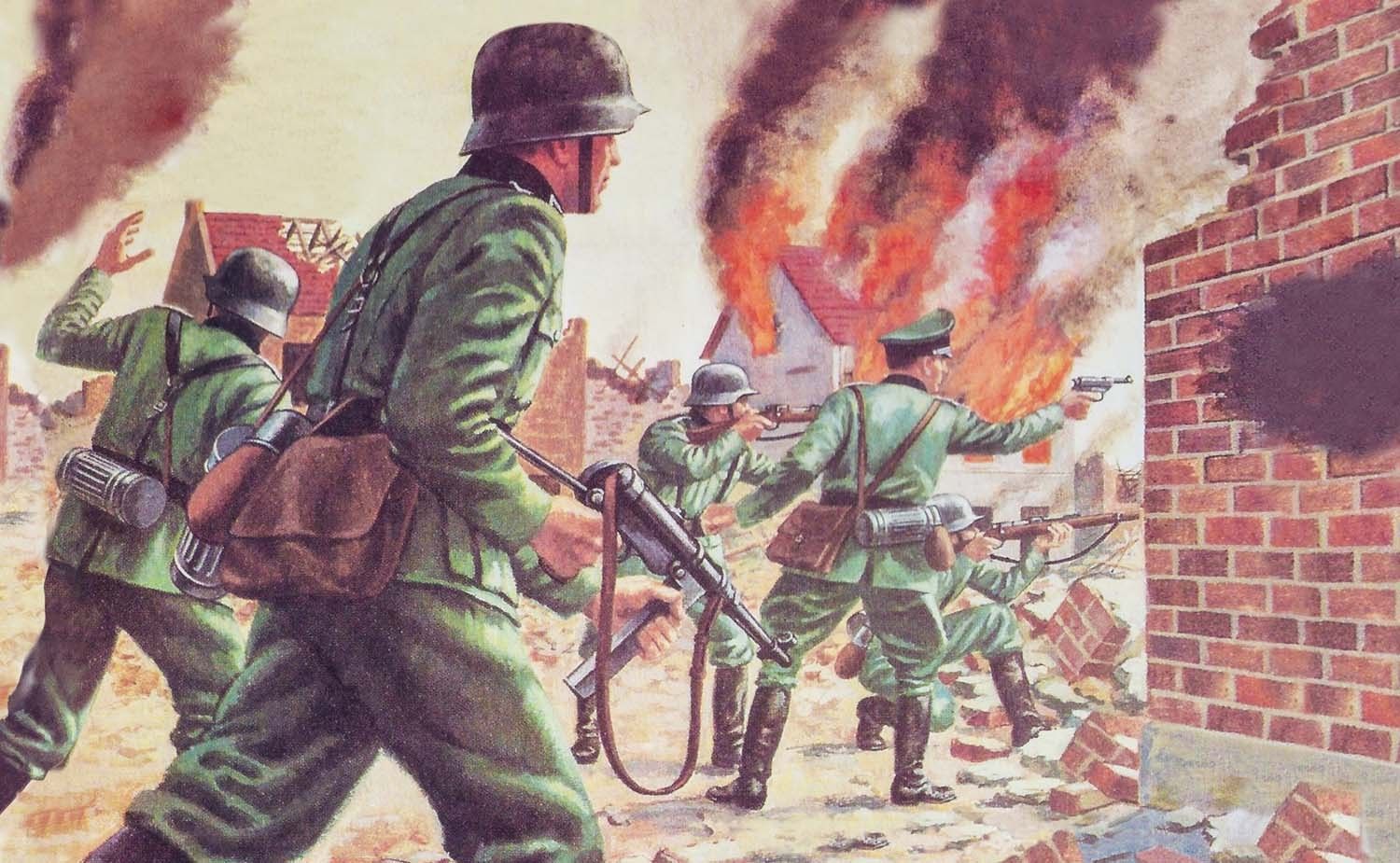 Airfix WWII German Infantry A00705V