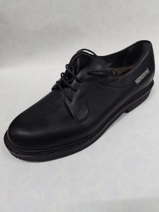 Mephisto Paolo Heren Veterschoenen Zwart Maat 44.5