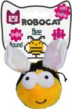 Robocat Bij - Elektrisch Kattenspeeltje - Interactief - Met Kattenkruid en Geluid - Stimulerend - Automatisch - 3 Standen - met MADNIP - Inclusief USB kabel