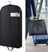 Shenzhen Haorui Industrial Technology Co., Ltd. Sac de vêtements à fermeture éclair - étanche à la poussière et fenêtre transparente - 1 pièce - noir - 102 x 60 x 10 cm