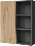 Vicco Willow Armoire de salle de bain – 56 x 70 cm avec 3 étagères ouvertes Artisanal