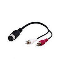 Goobay Adapter kabel DIN 5pins vrouwelijk naar Tulp stereo 2RCA mannelijk - 0 20 meter