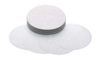 KitchenCraft Wasschijven, Waspapier, 200 Stuks, geschikt voor 454 Milliliter Potten, Papier - Wit