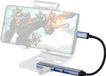 TRADEBIT Serie - Hub USB-C - 4x ports USB 3.0 - 5Gbps - OTG - Gris spatial