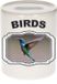 Bellatio Decorations Shoppartners Bv Dieren liefhebber kolibrie vogel vliegend spaarpot 9 cm jongens en meisjes - keramiek - Cadeau spaarpotten vogels liefhebber