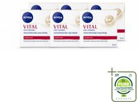 NIVEA 6 x VITAL Crème de jour - Crème visage anti-rides - Fortifiante - 50 ml