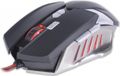 rebeltec Destroyer Optische gamingmuis voor pc, 4000 DPI, 8 programmeerbare knoppen, met nylon kabel, ergonomisch ontwerp, 3-kleurige LED-verlichting