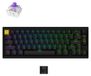 Keychron P2 HE Sans fil Magnétique Clavier de jeu Lemokey 65% - Bluetooth 2,4 GHz USB-C boîtier transparent avec commutateurs magnétiques Nebula Gateron Double-Rail
